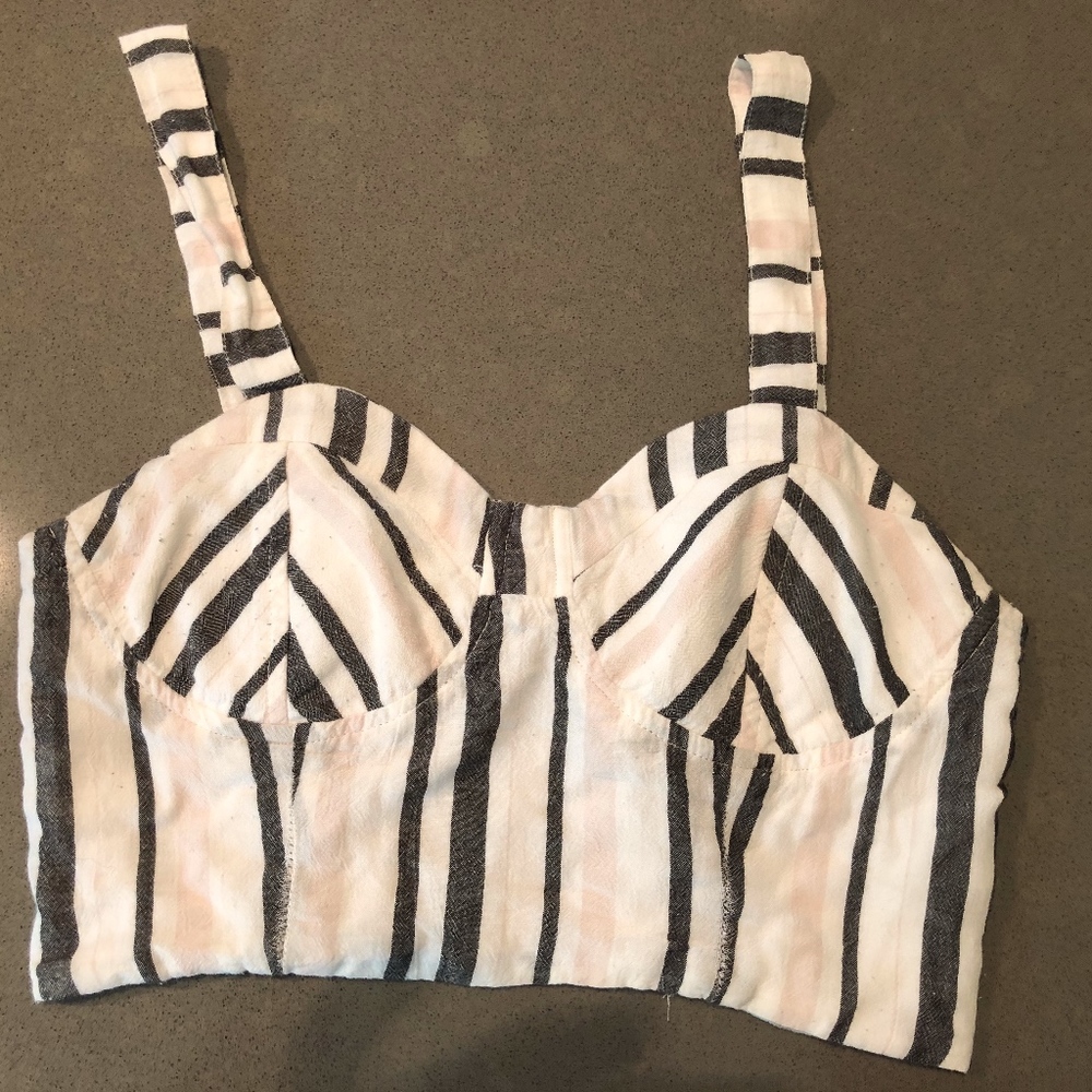 Cropped tank top